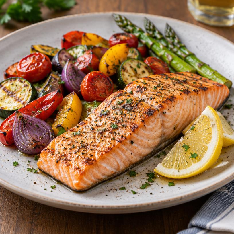 Grilled Salmon